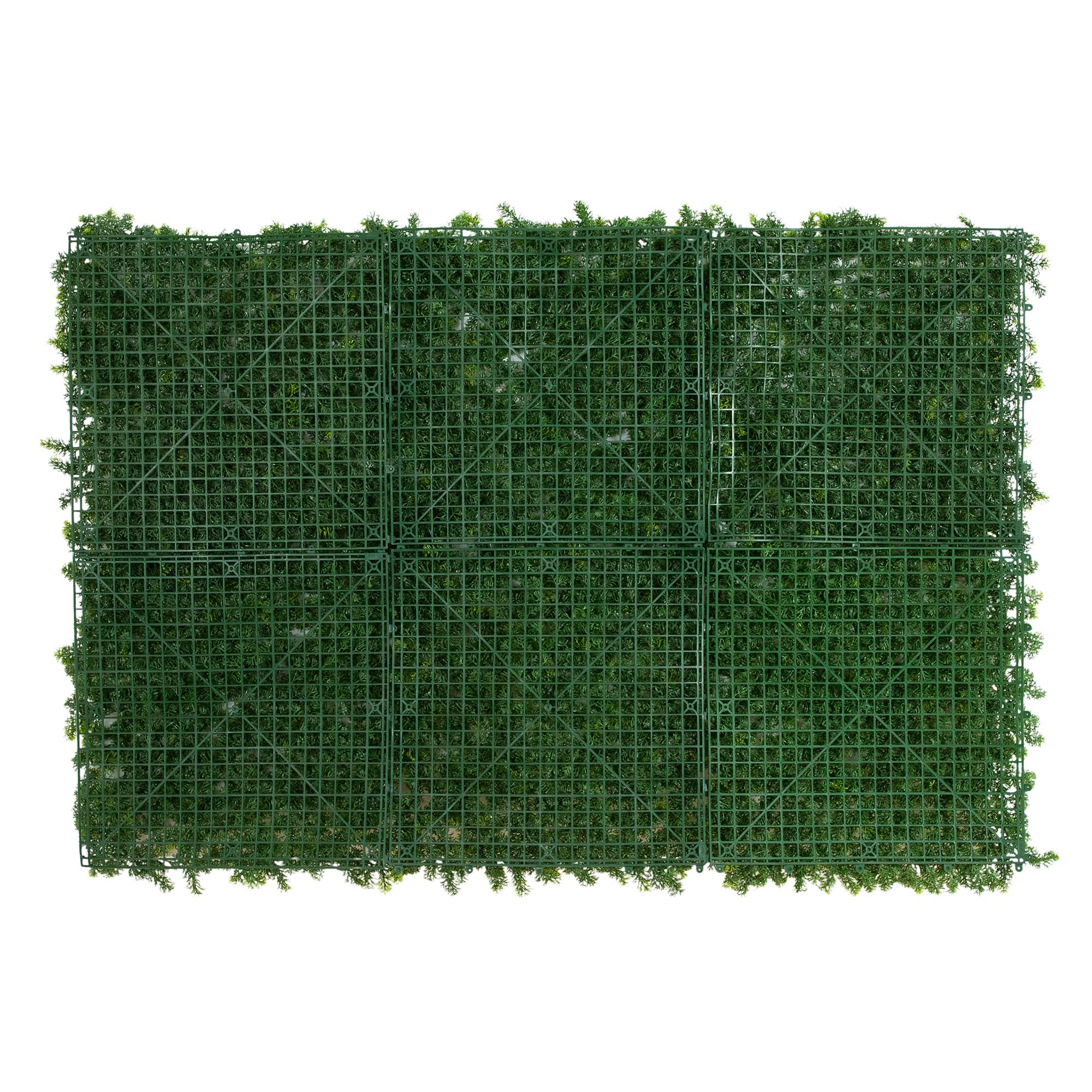 20" Irish Green Meadow Artificial Living Wall Panels, 6ct.